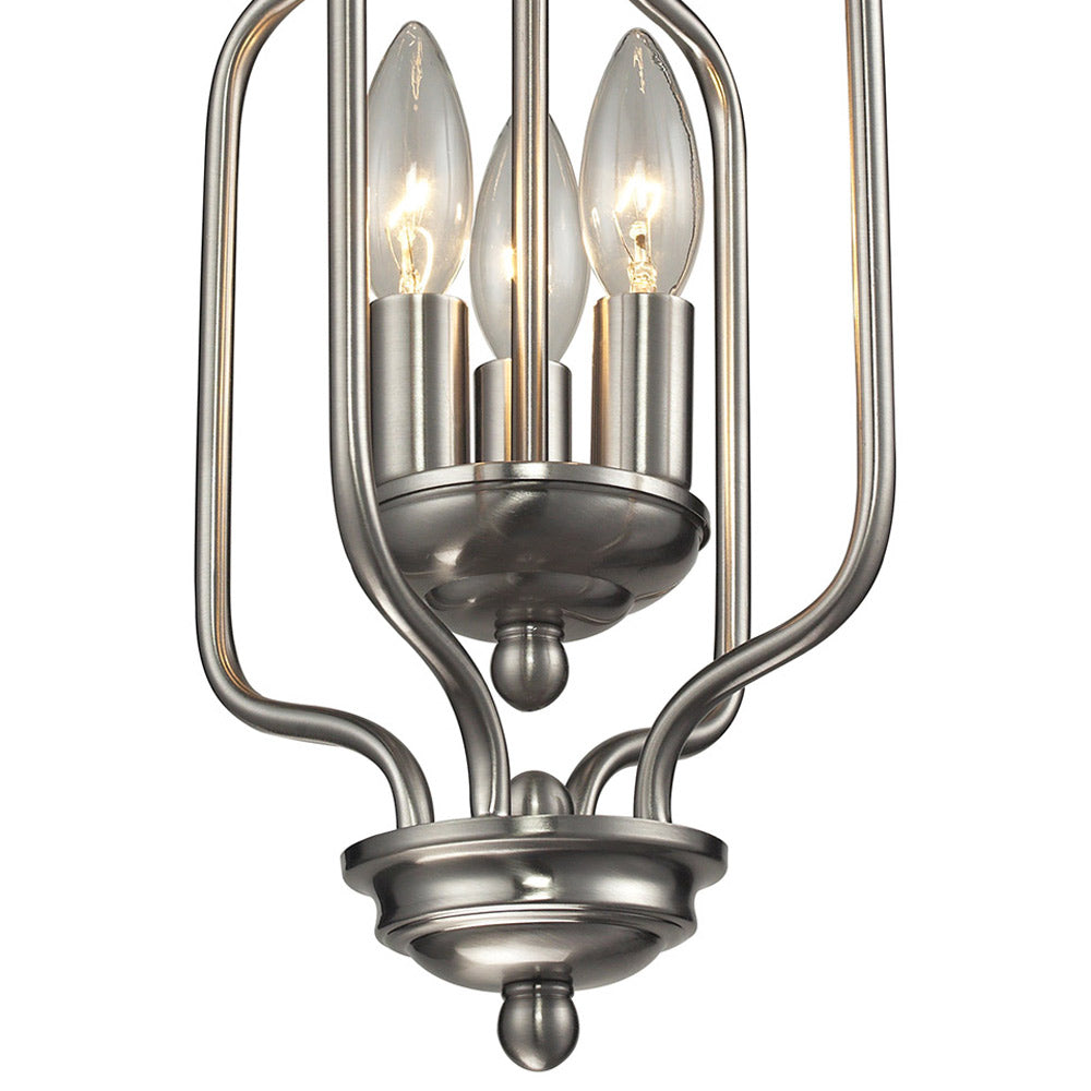 Cardinal Curved Multi Light Flush Mount Ceiling Light in Detail.