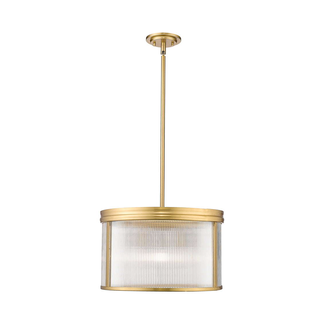 Carnaby Pendant Light in Modern Gold (18.13-Inch)..