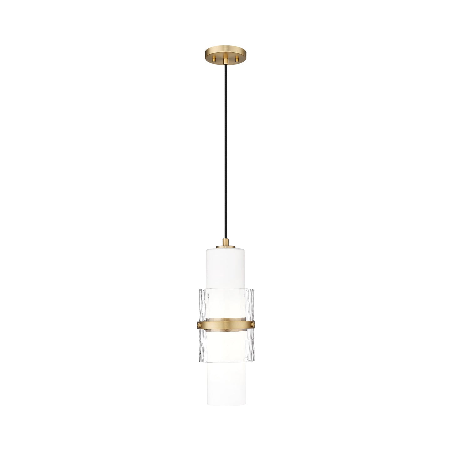 Cayden Pendant Light in Modern Gold.