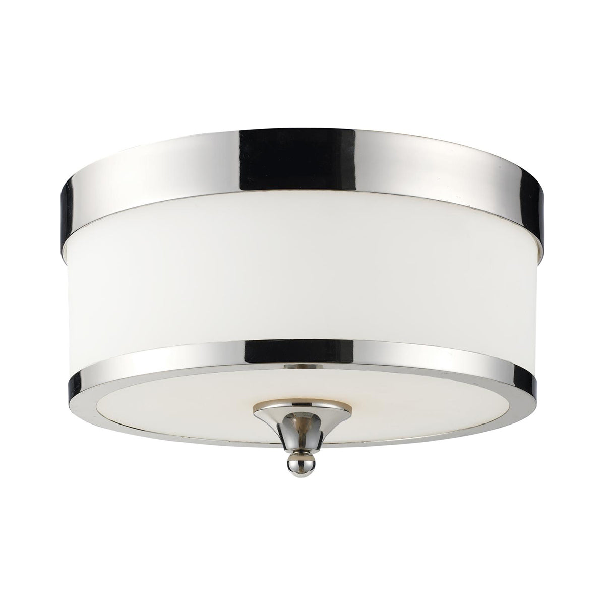 Cosmopolitan Flush Mount Ceiling Light in Chrome.