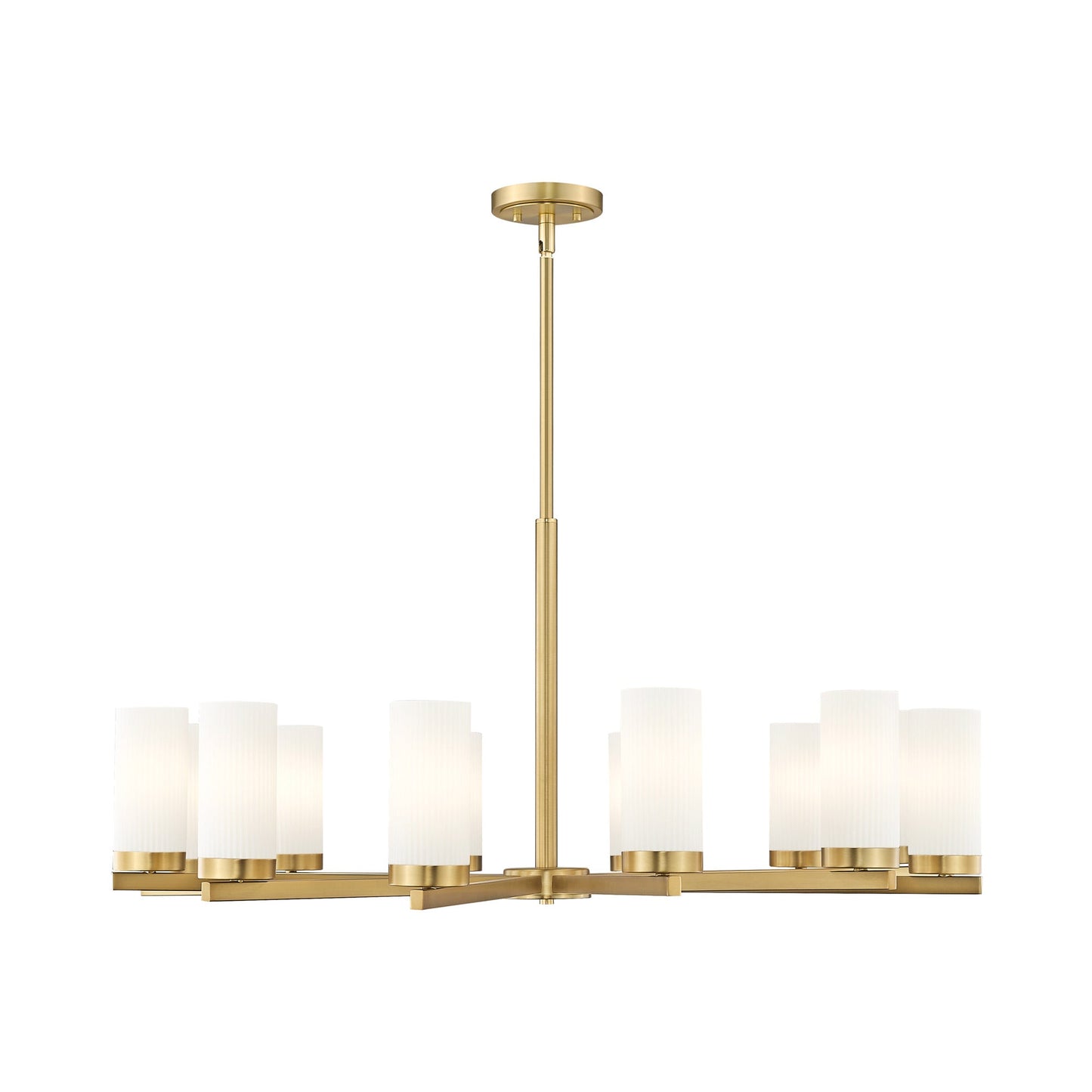 Danica Chandelier in Modern Gold (12-Light).