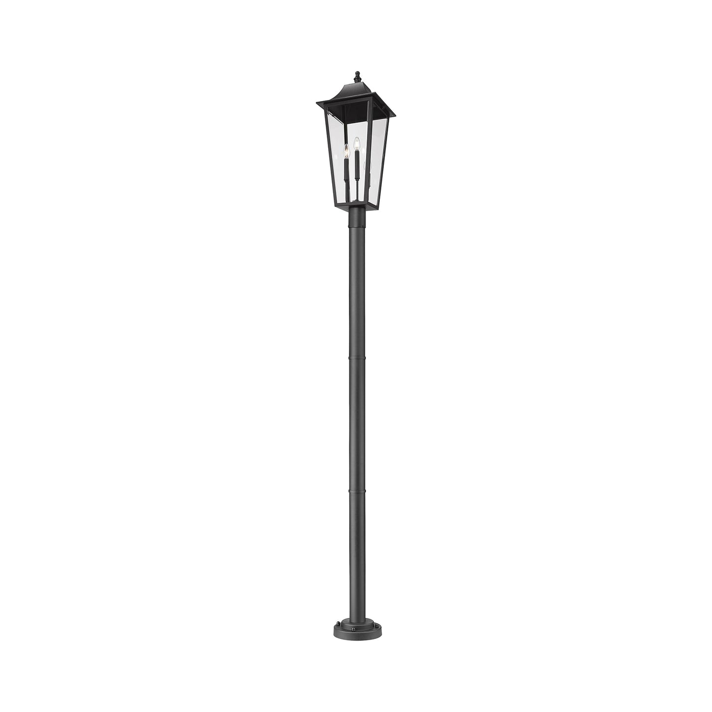 Gannon Outdoor Lean Post Light (103.94-Inch/No Coastal Grade).