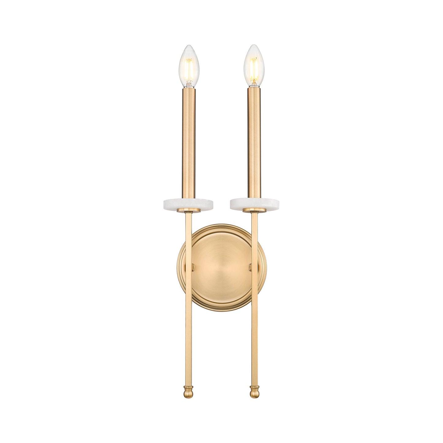 Gaultier Wall Light in Modern Gold (2-Light).
