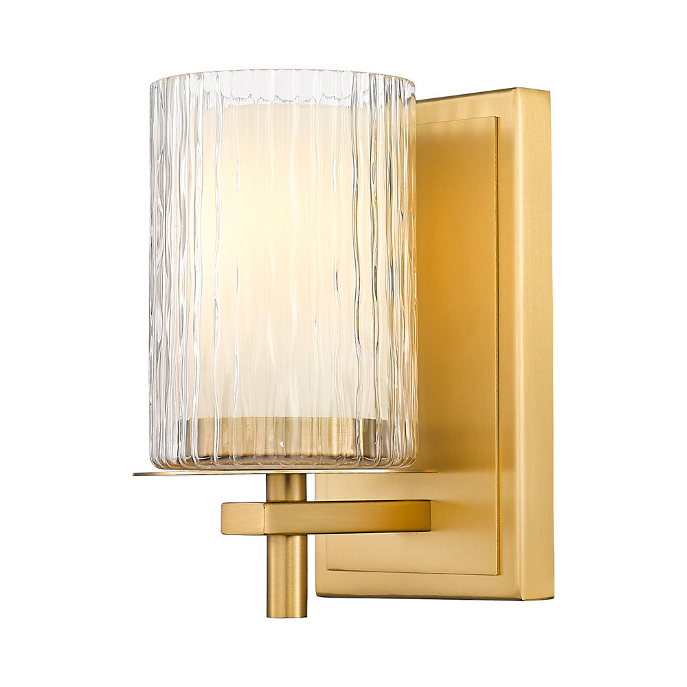 Grayson Bath Wall Light in Modern Gold.