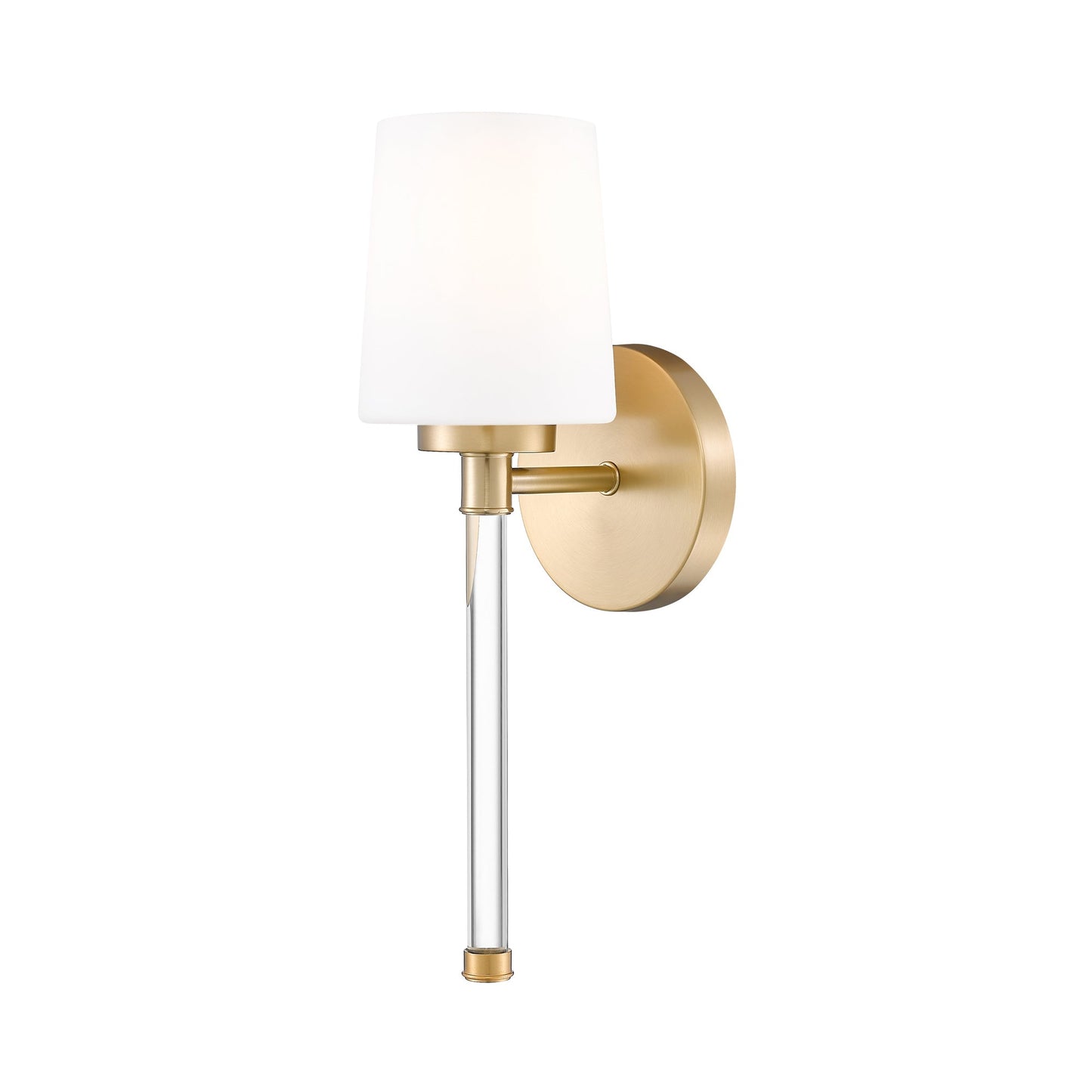 Henri Wall Light in Modern Gold.