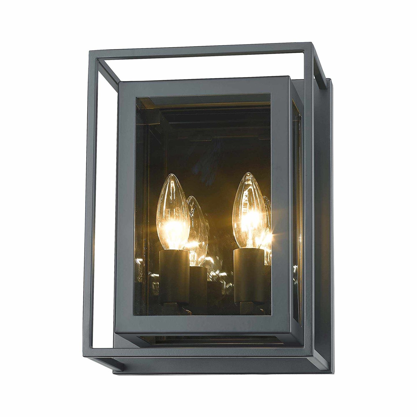 Infinity Wall Light in Misty Charcoal.
