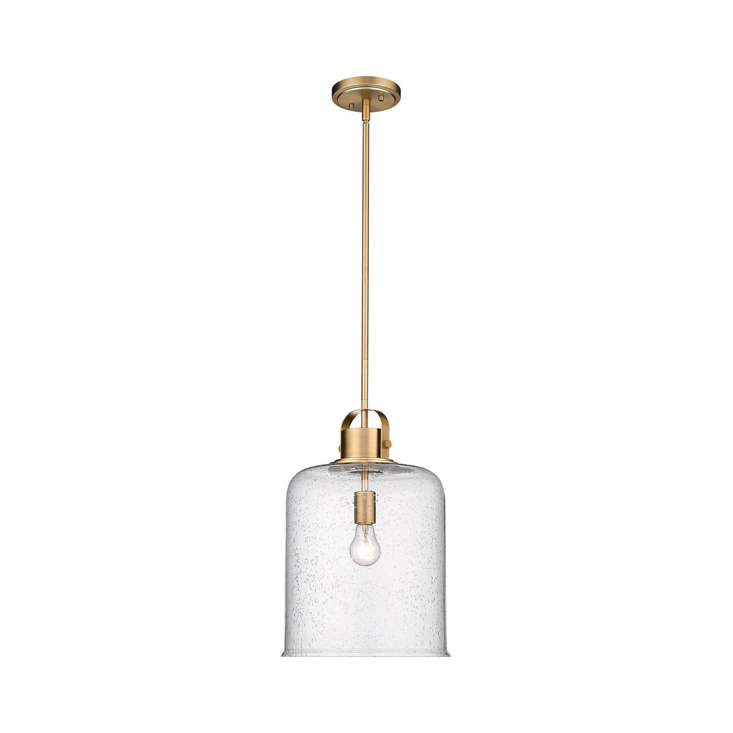 Kinsley Pendant Light in Heirloom Gold (12-Inch).