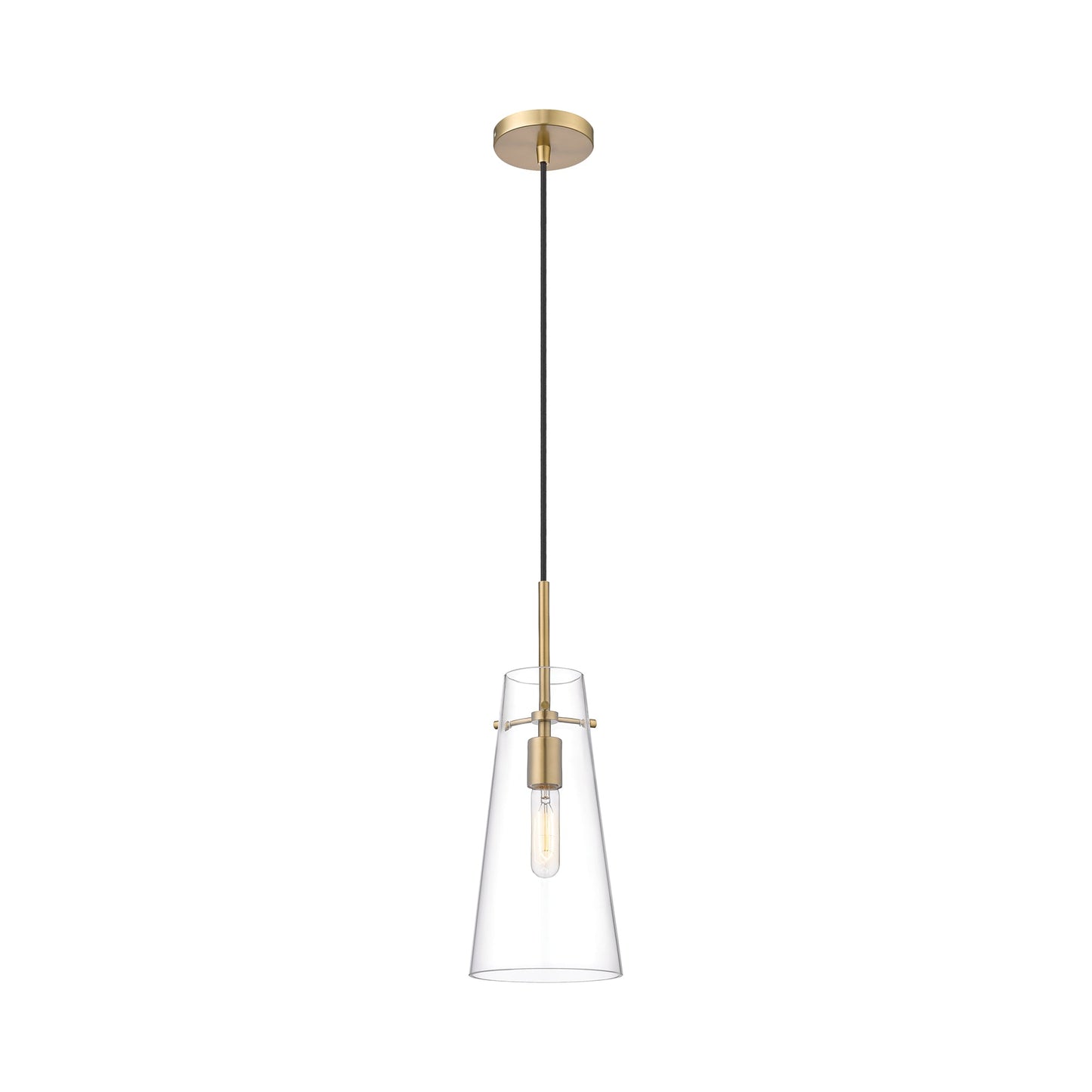 Kira Pendant Light in Modern Gold (6.5-Inch).