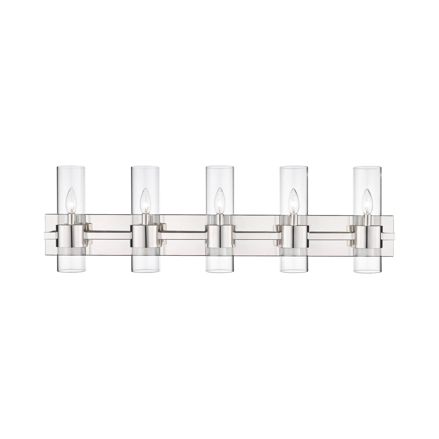 Lawson Bath Vanity Light in Polished Nickel (5-Light).