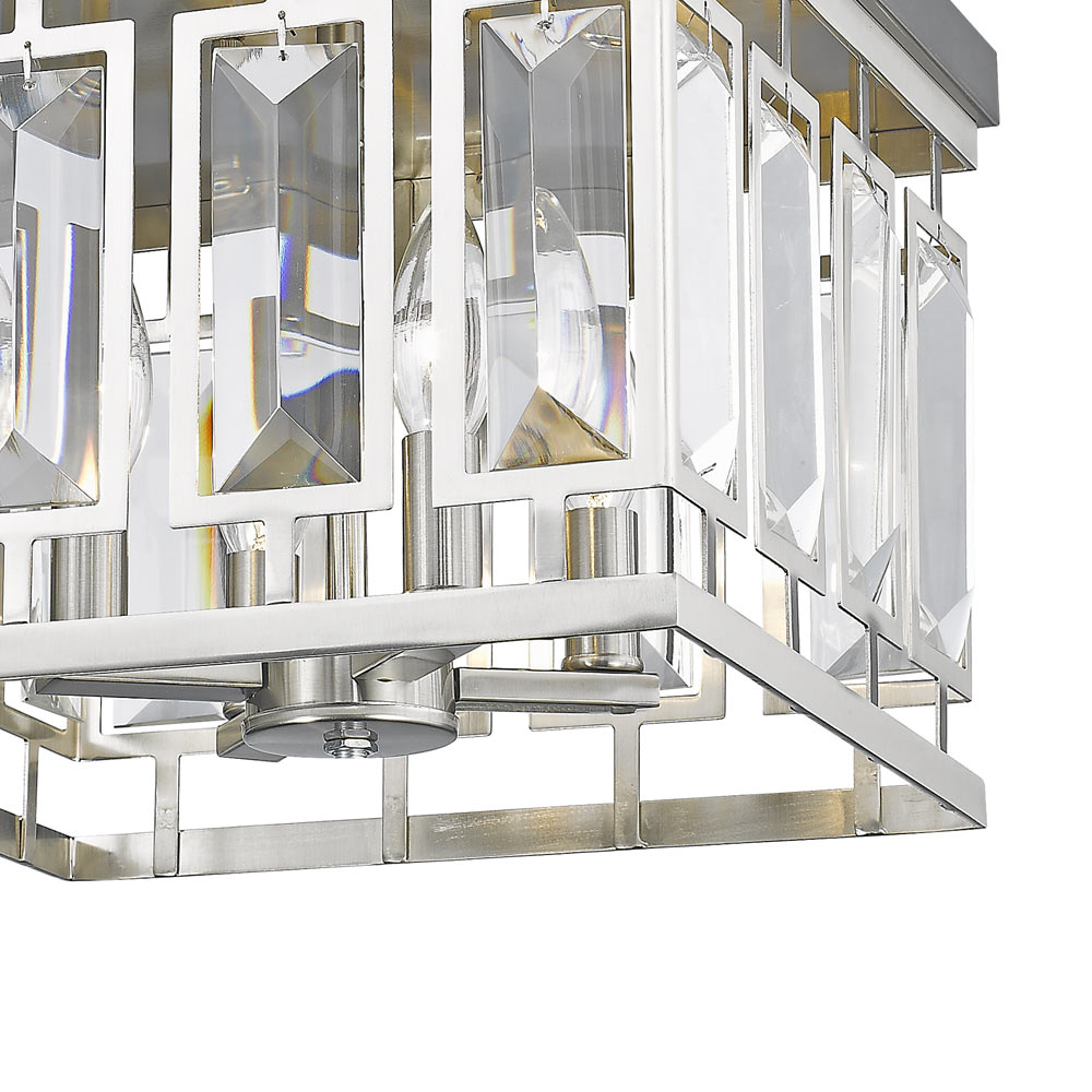 Mersesse Flush Mount Ceiling Light in Detail.