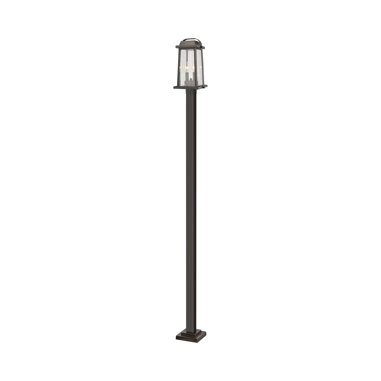 Millworks 536P Outdoor Post Light in Oil Rubbed Bronze.