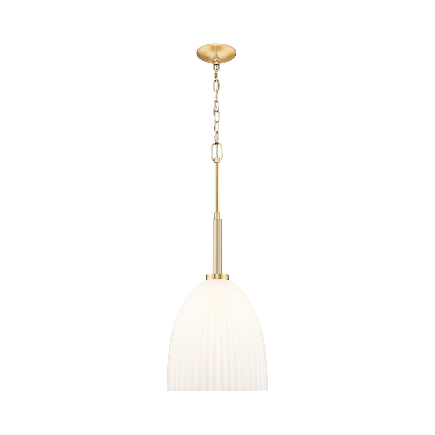 Naya Pendant Light in Modern Gold (11.75-Inch).