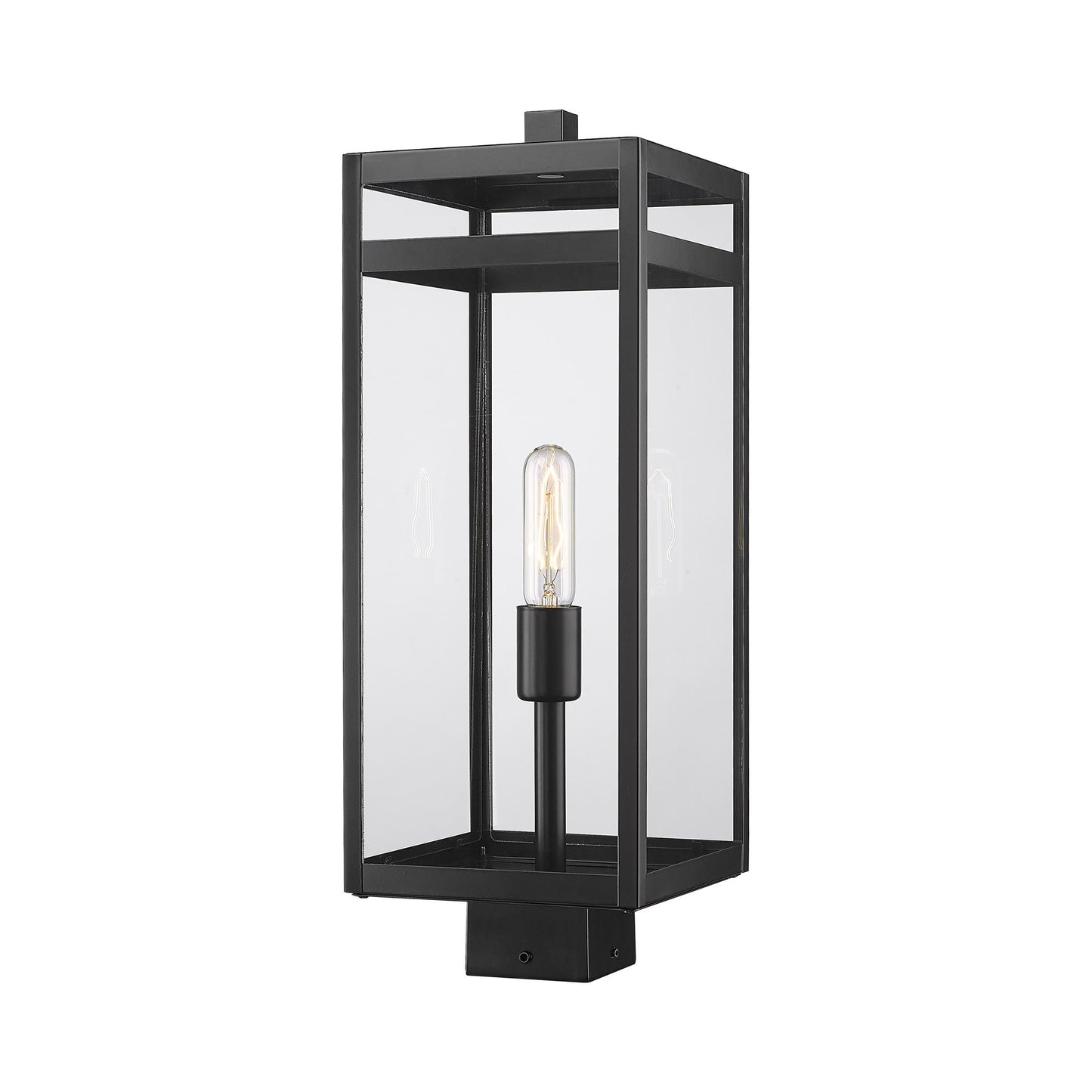 Nuri Outdoor Square Post Light (20.75-Inch).