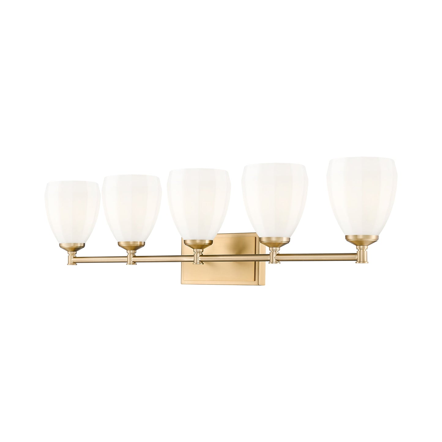 Oren Bath Vanity Light in Modern Gold (5-Light).