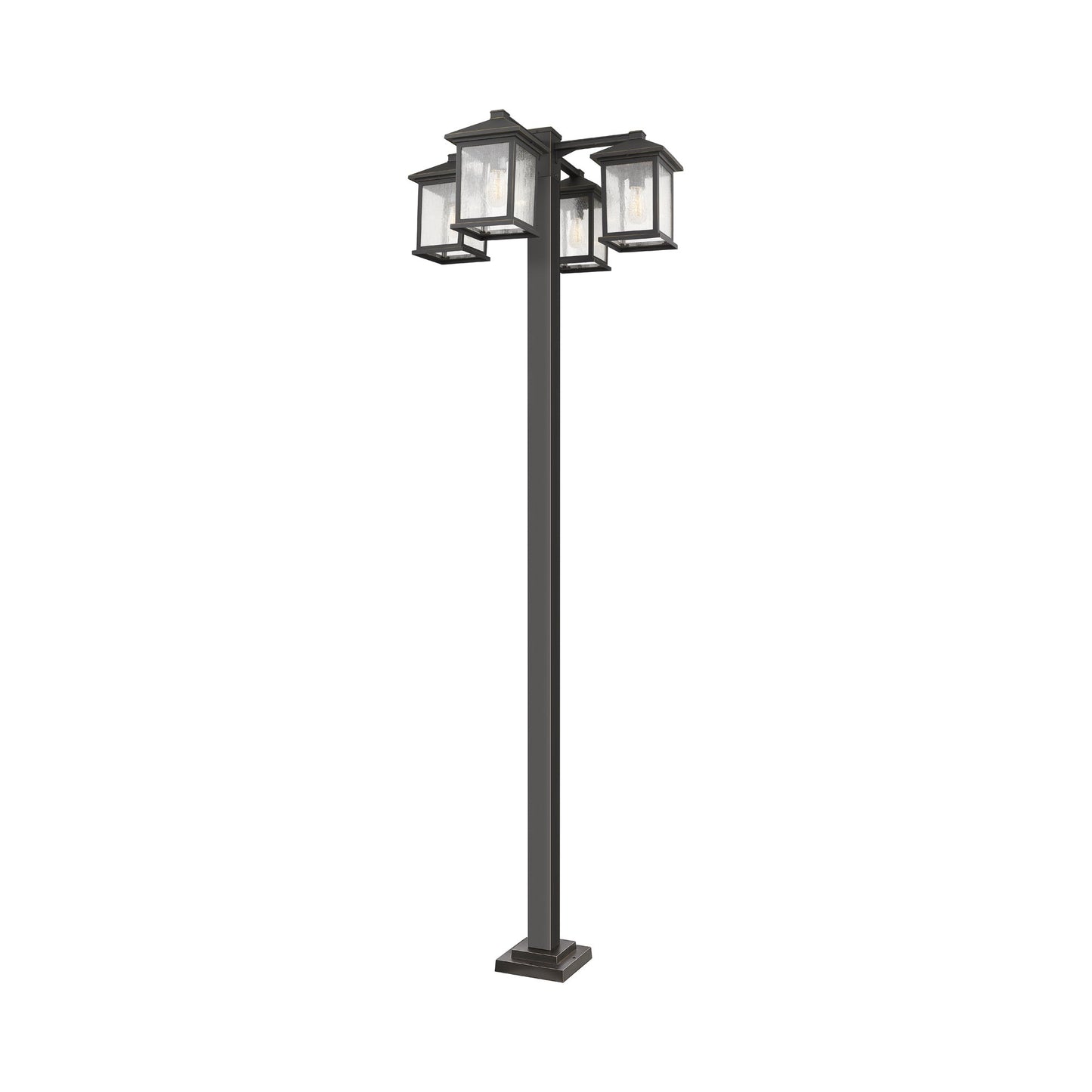Portland 531 Outdoor Post Light in Oil Rubbed Bronze (4-Light).