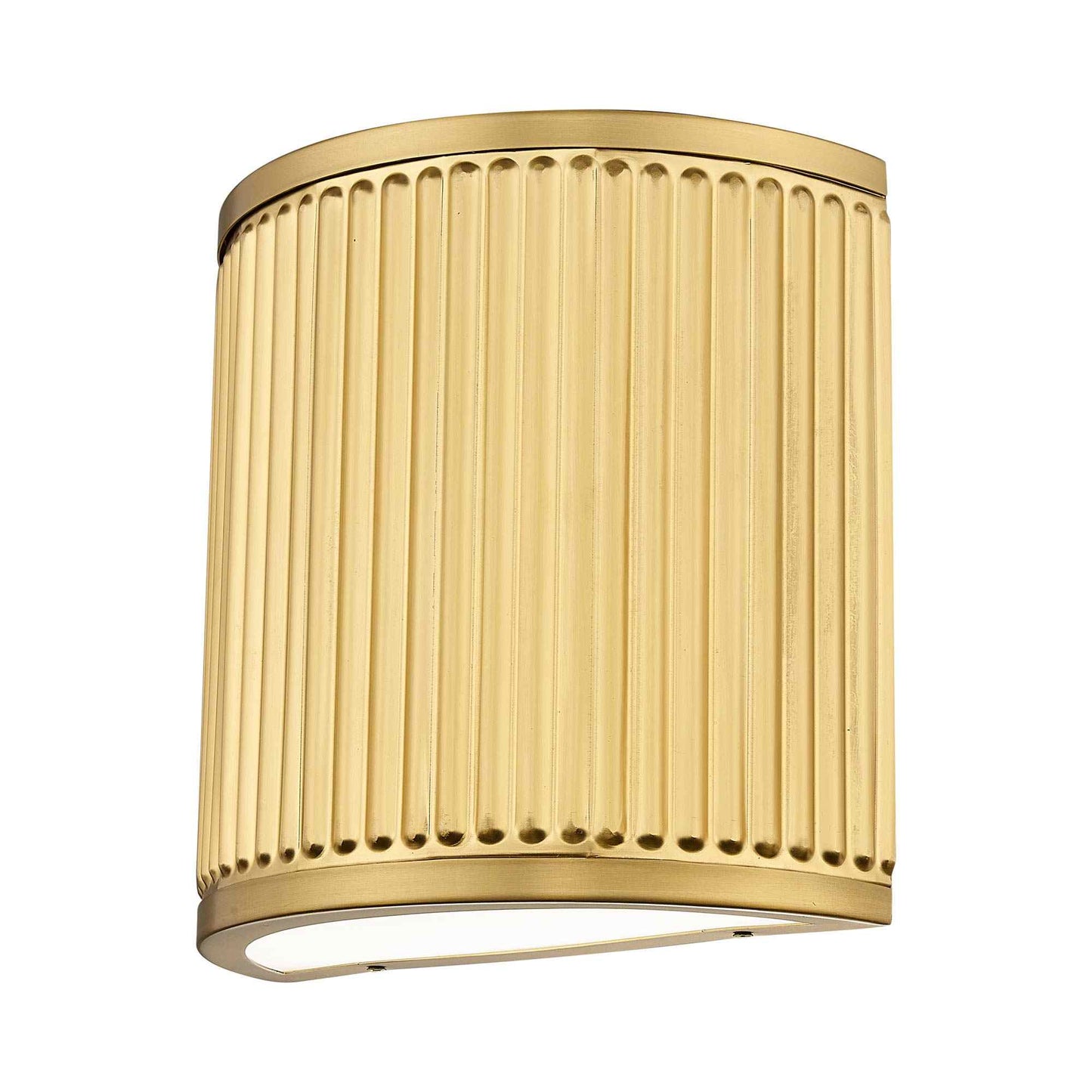 Stari LED Single Wall Light in Modern Gold.