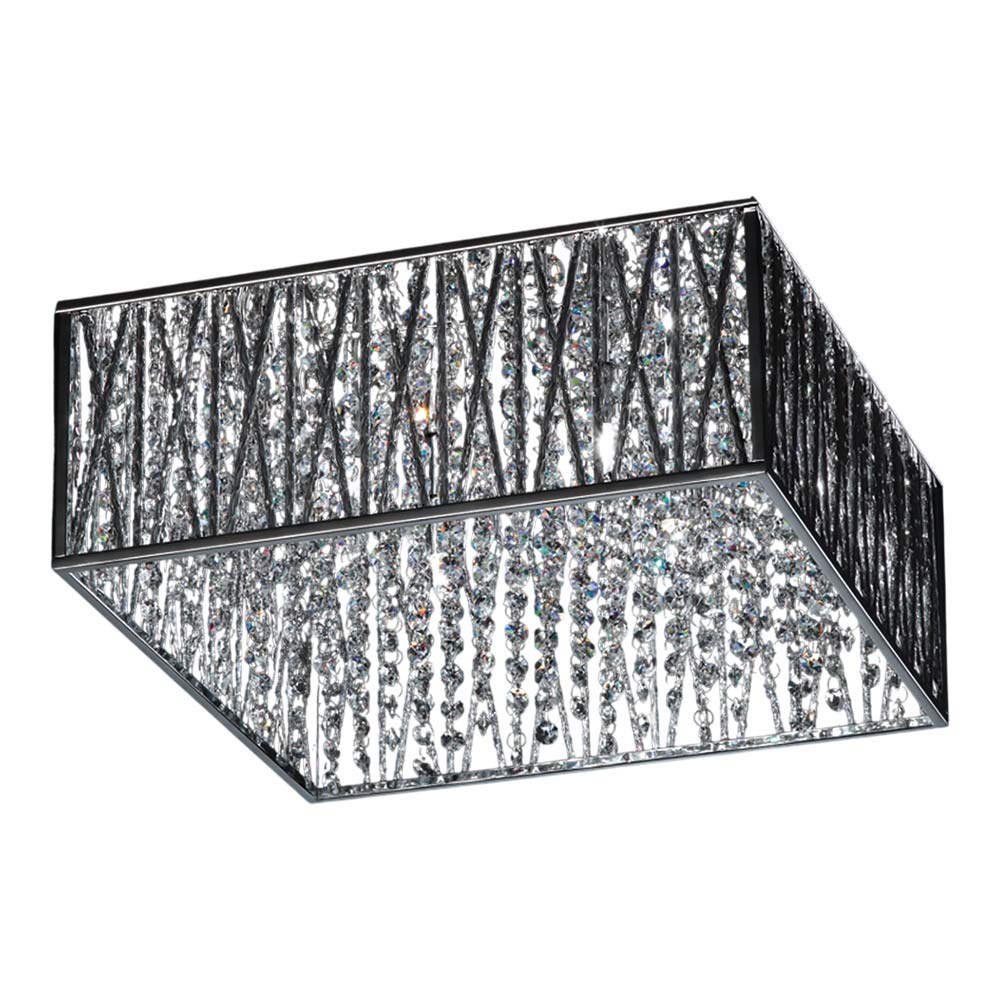 Terra Flush Mount Ceiling Light (16.25-Inch).