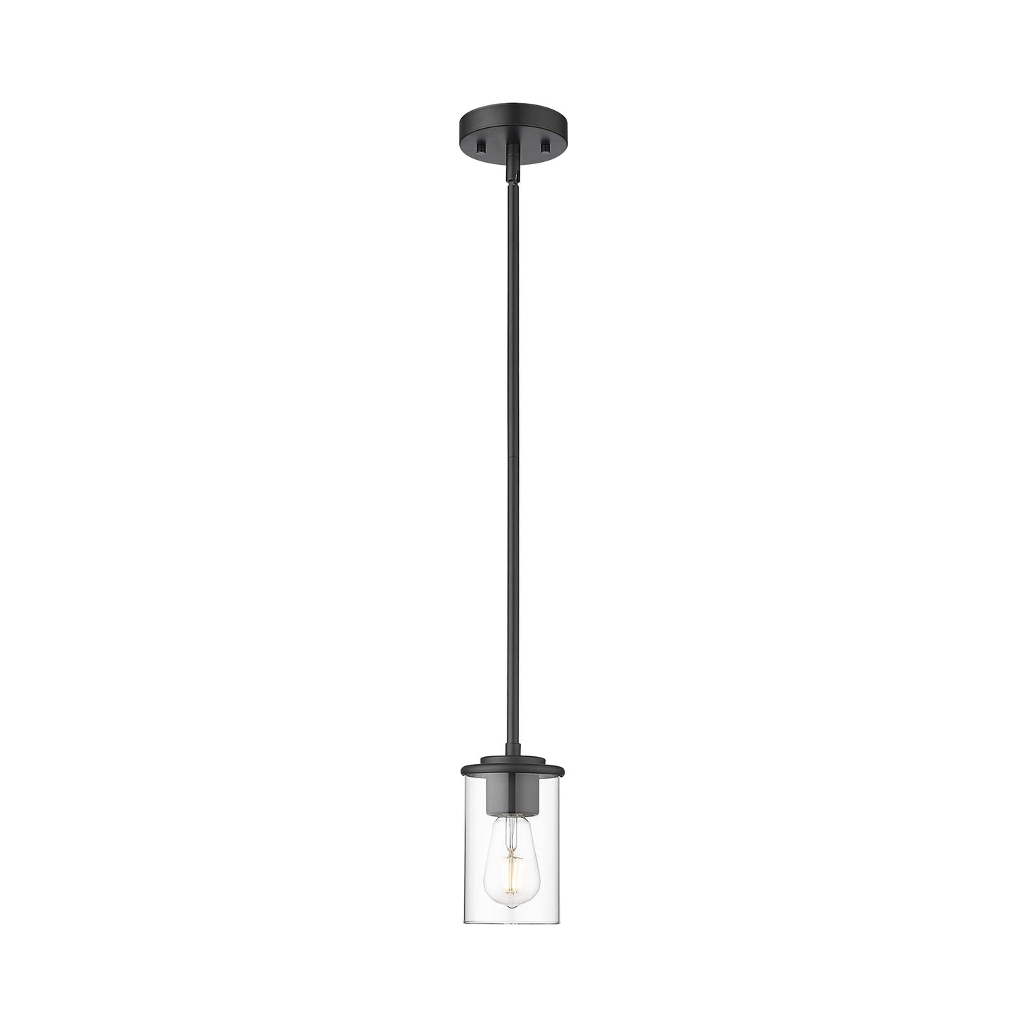 Thayer Pendant Light in Matte Black.
