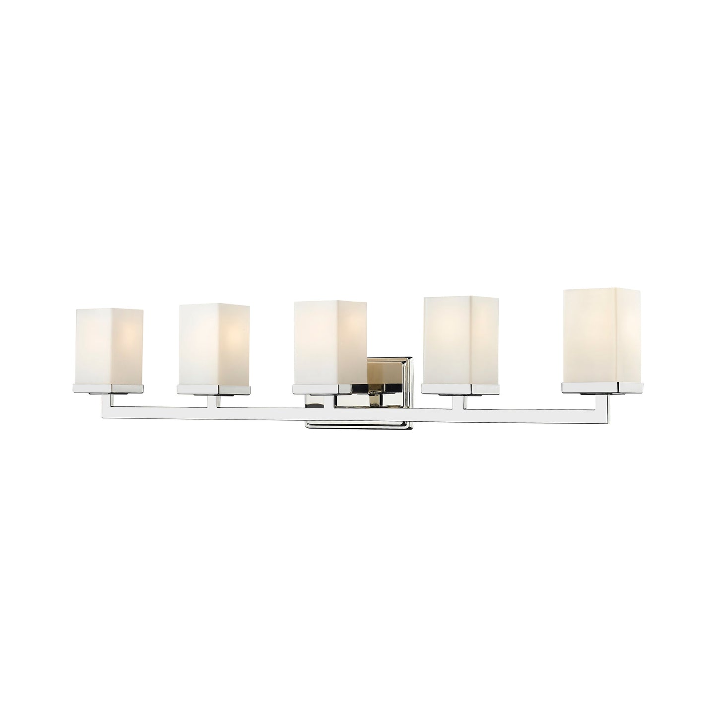 Tidal Bath Vanity Light in Chrome (5-Light).