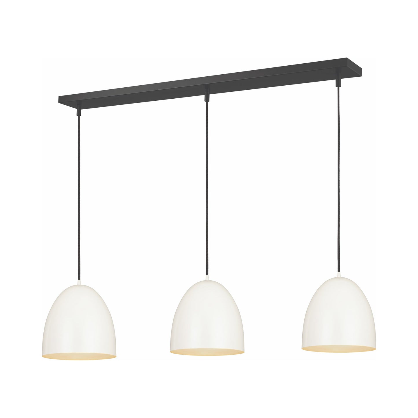 Z-Studio Linear Pendant Light in Satin White.
