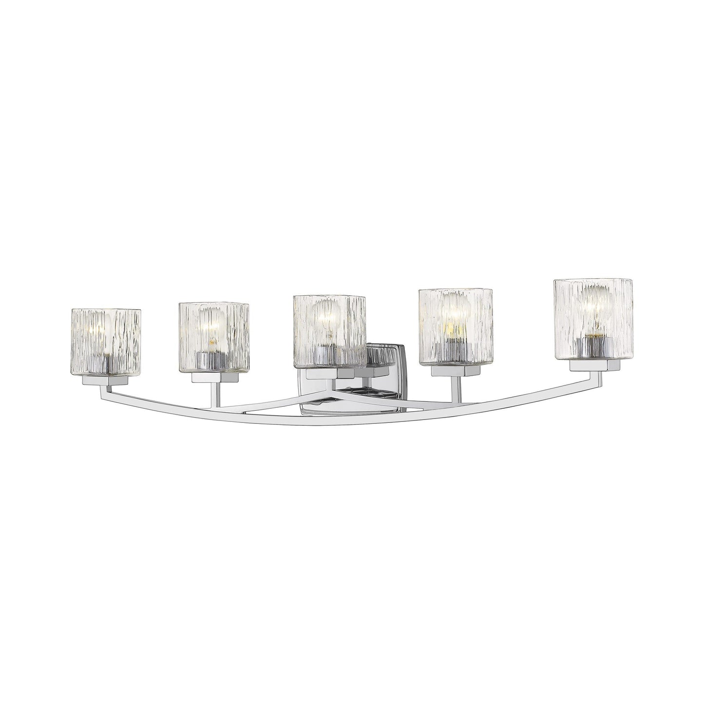 Zaid Bath Vanity Light in Chrome (5-Light).