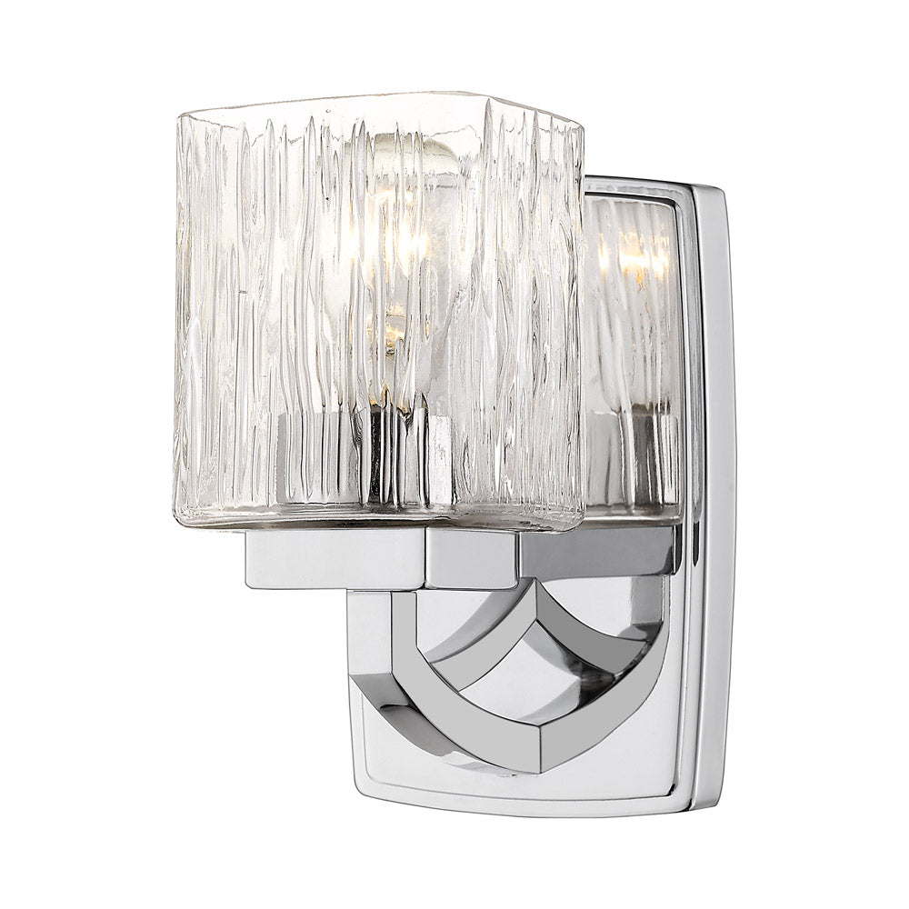 Zaid Bath Wall Light in Chrome.