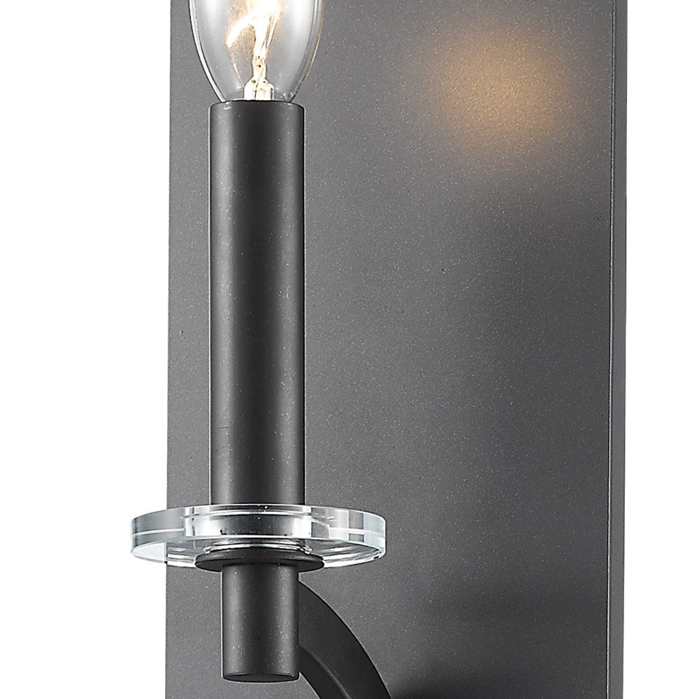 Zander Single Wall Light in Detail.