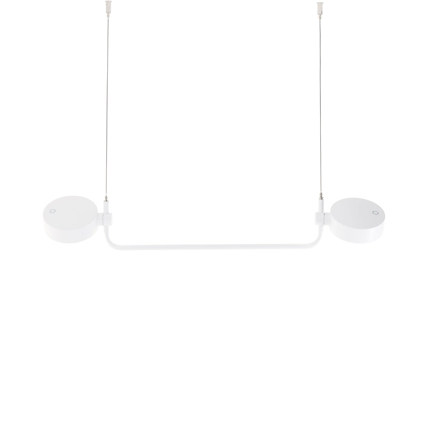 Super O Outdoor Rechargeable LED Pendant Light in White.