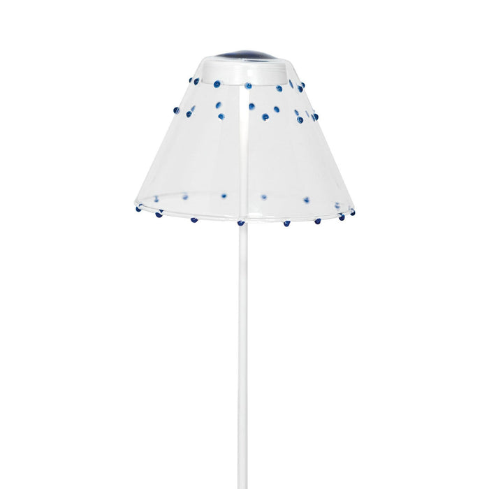 Swap Pro Lamp Shade in Clear with 41 Blue Dots (Borosilicate Glass).