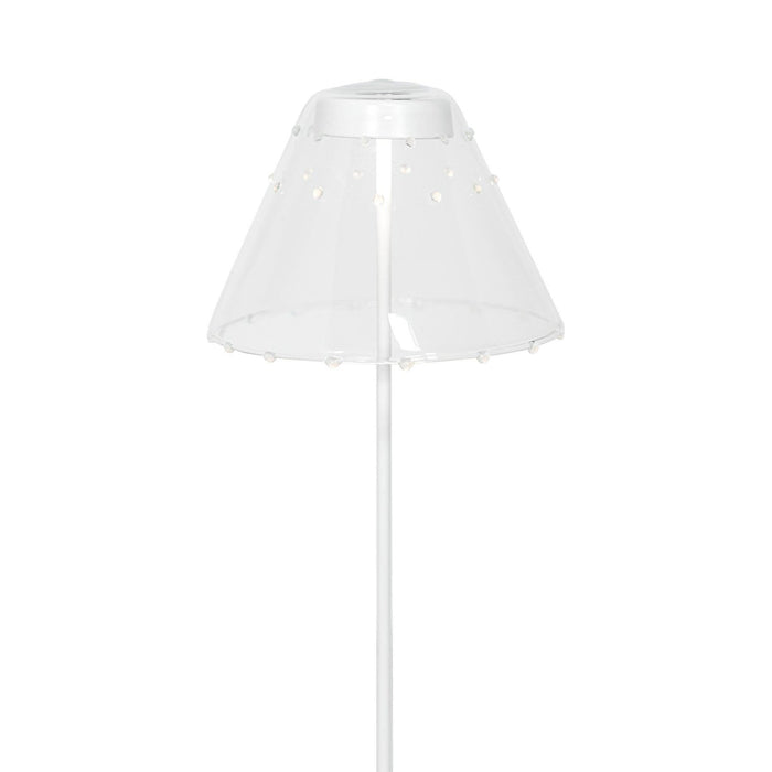 Swap Pro Lamp Shade in Clear with 41 White Dots (Borosilicate Glass).