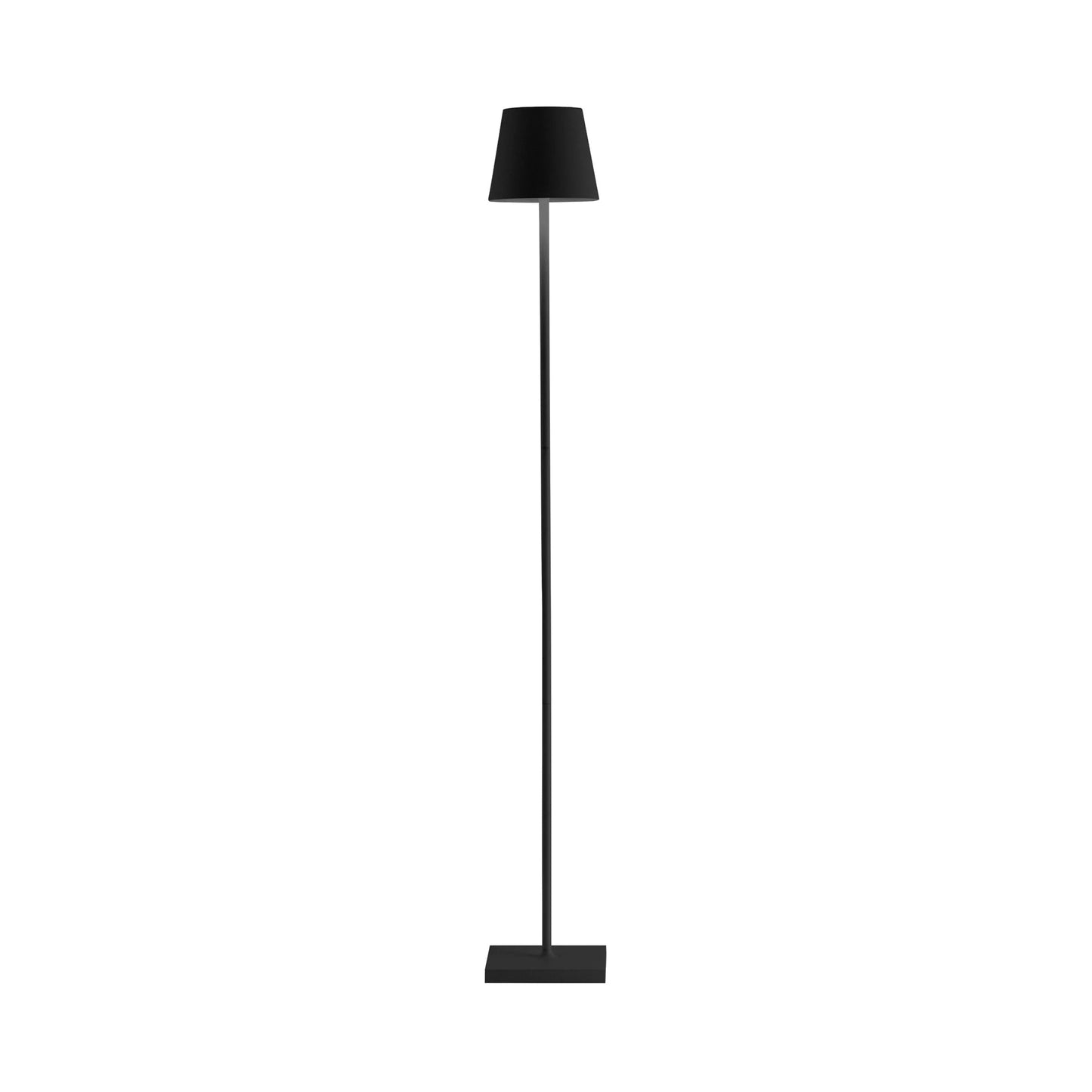 Poldina L LED Floor Lamp in Black.