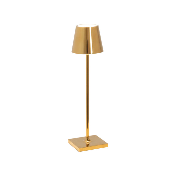 Poldina Pro LED Table Lamp in Gold (Small).