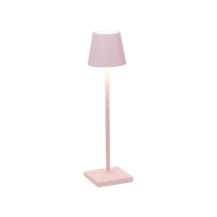 Poldina Pro LED Table Lamp in Pink (Small).