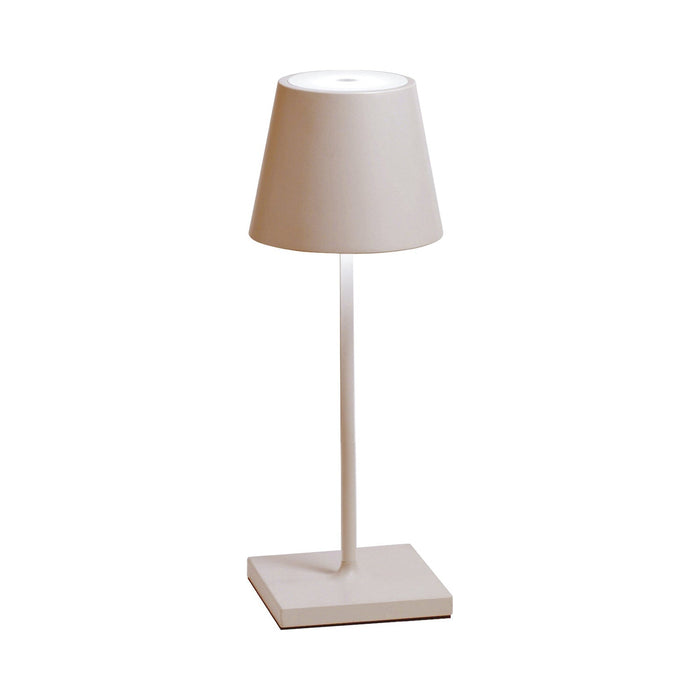 Poldina Pro Mini LED Table Lamp in Sand.