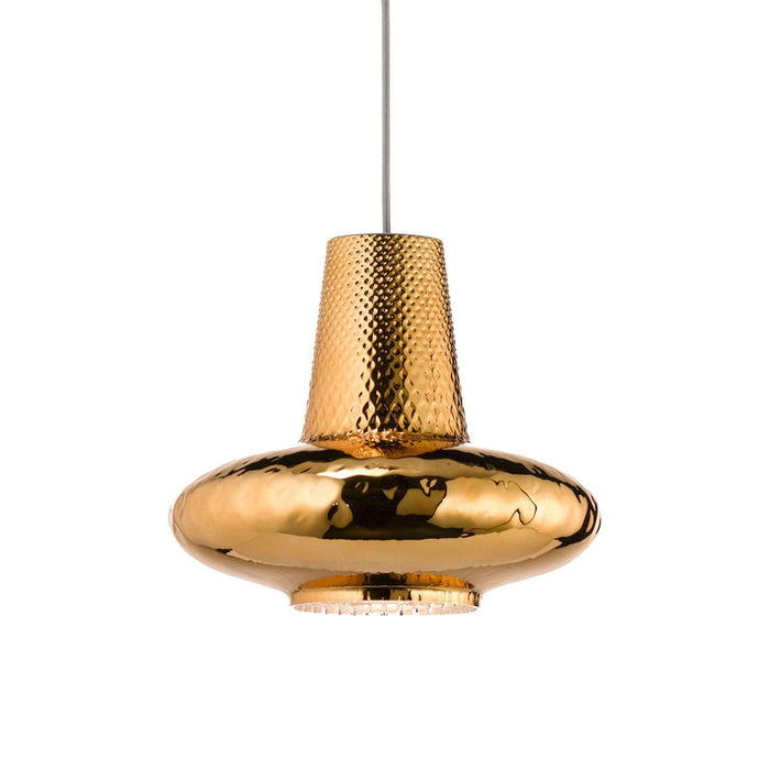 Romeo & Giulietta Pendant Light in Antique Gold (Giulietta Shape).