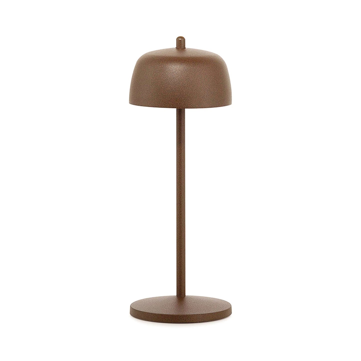 Theta Pro LED Table Lamp in Rust.