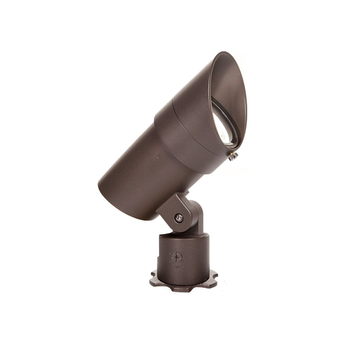 12V Grand LED Accent Light in Bronze on Aluminum.