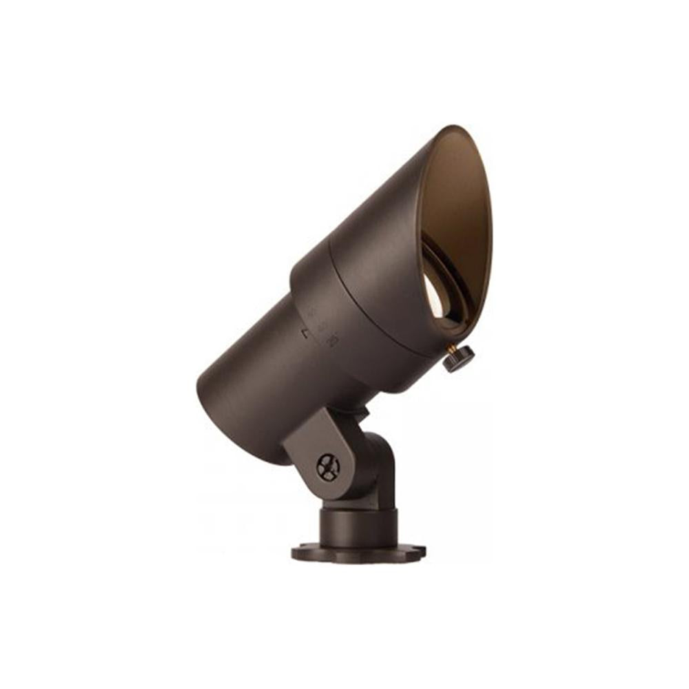 12V Mini LED Accent Light in Bronze on Aluminum.