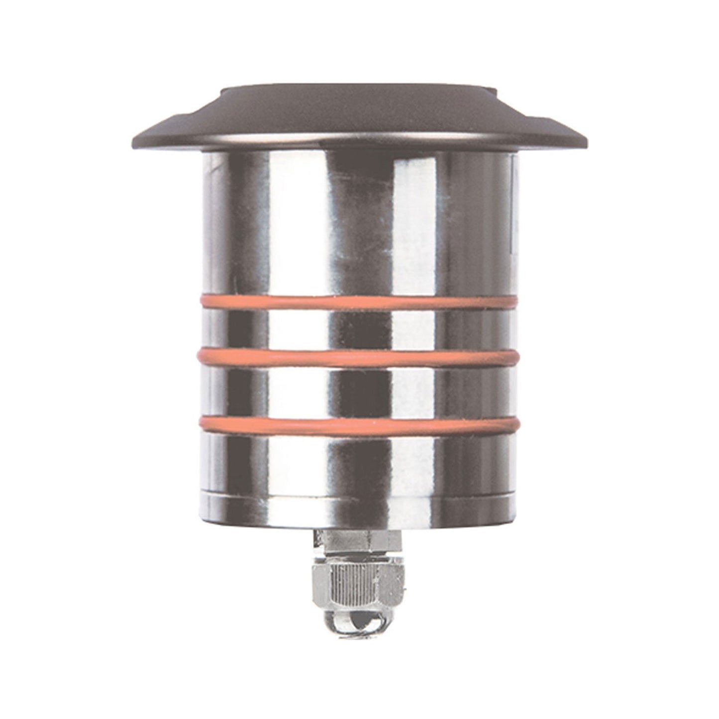 2 Inch Bi-Directional LED Inground Light in Bronzed Stainless Steel.