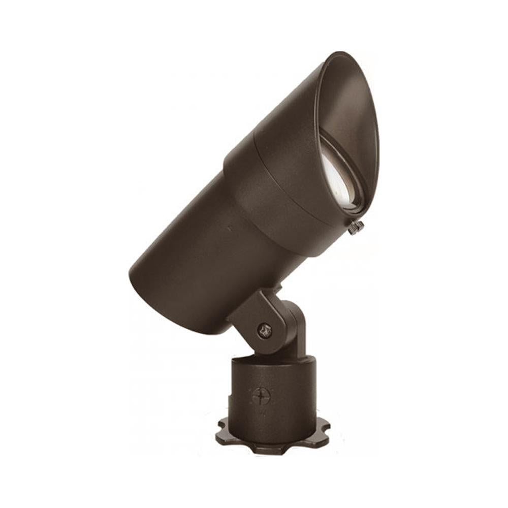 Accent 120V Landscape LED Accent Light in Bronze on Aluminum.