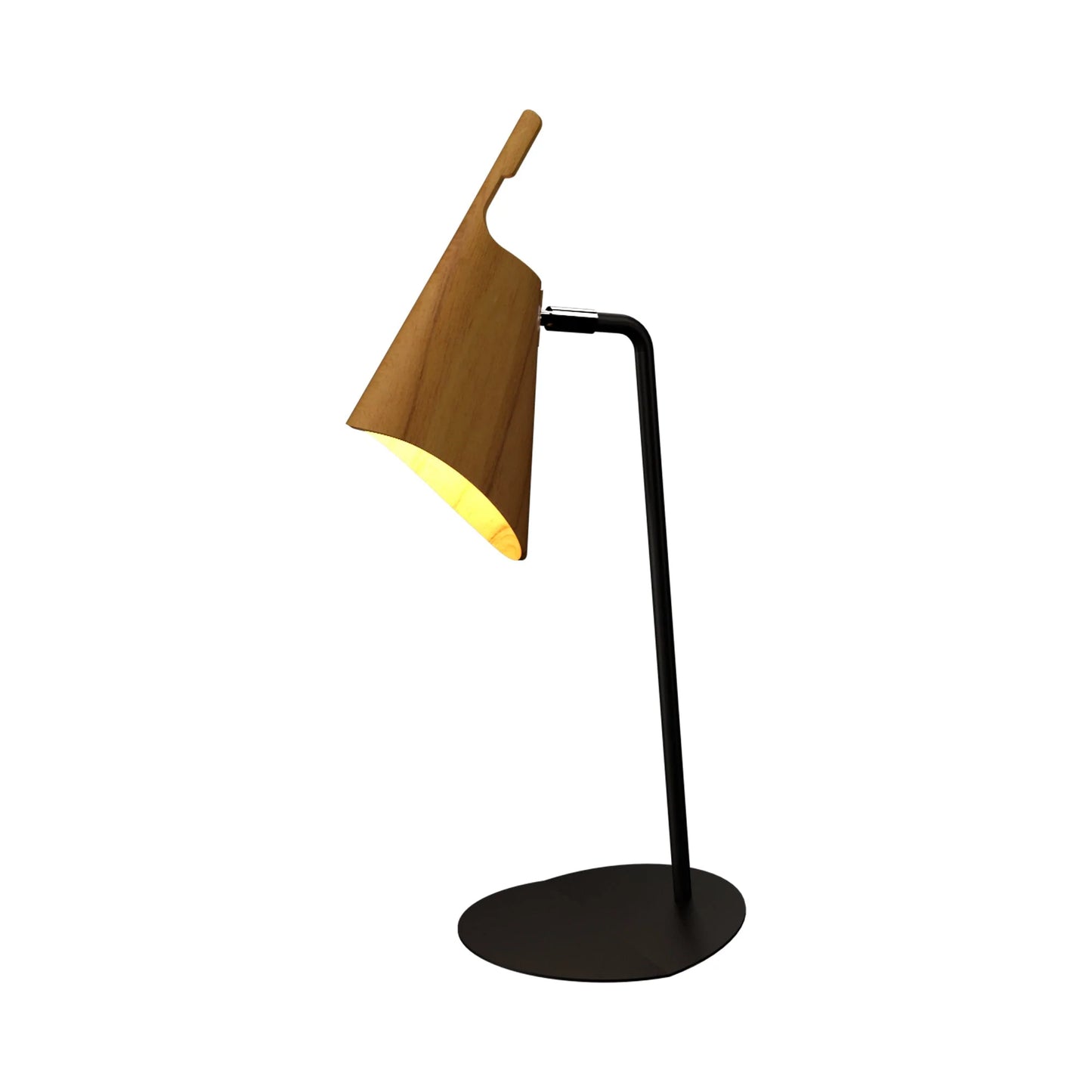 Balance Table Lamp in Teak.