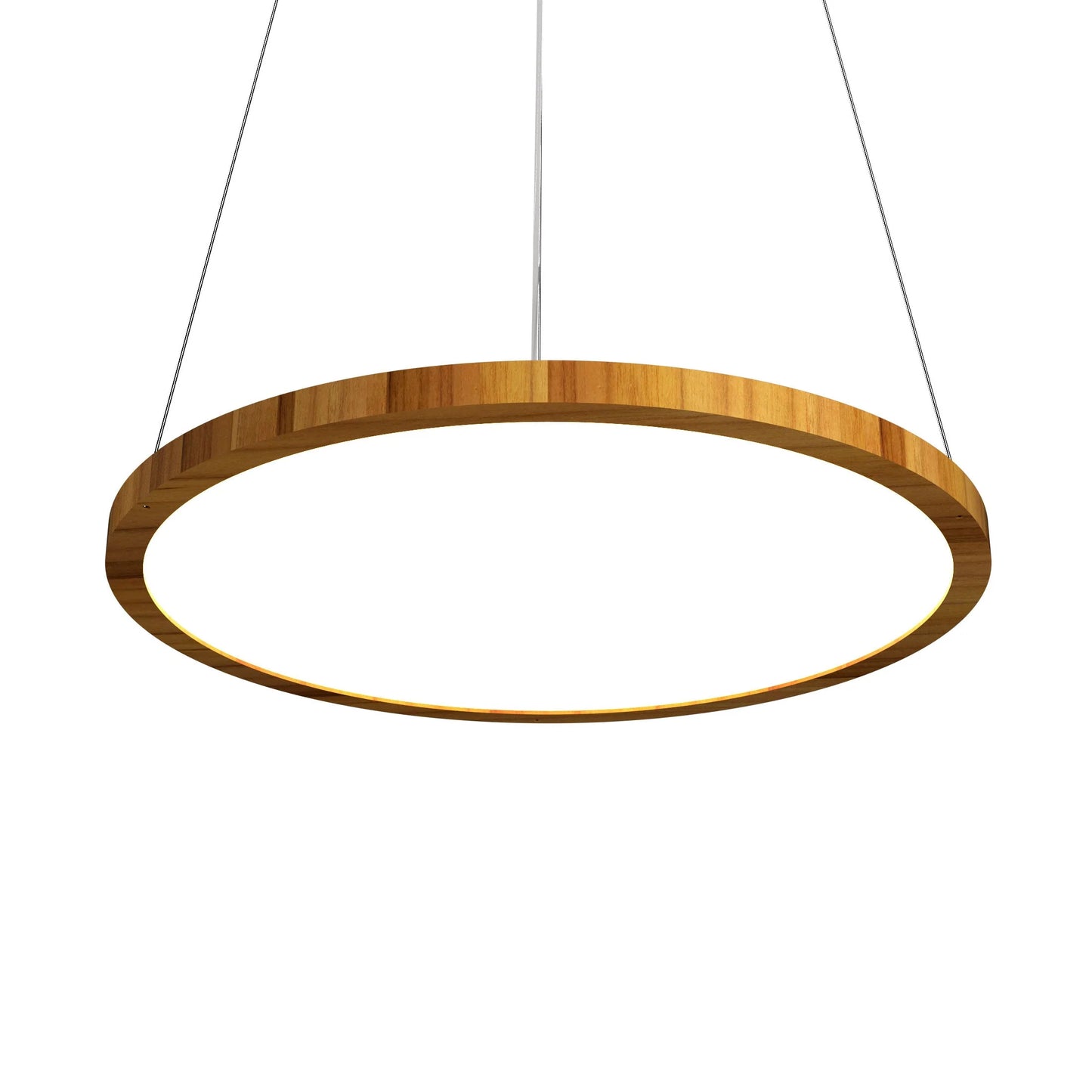 Naiá LED Suspension Light in Teak (Medium).
