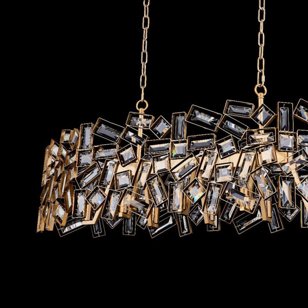 Inclanta Linear Pendant Light in Detail.