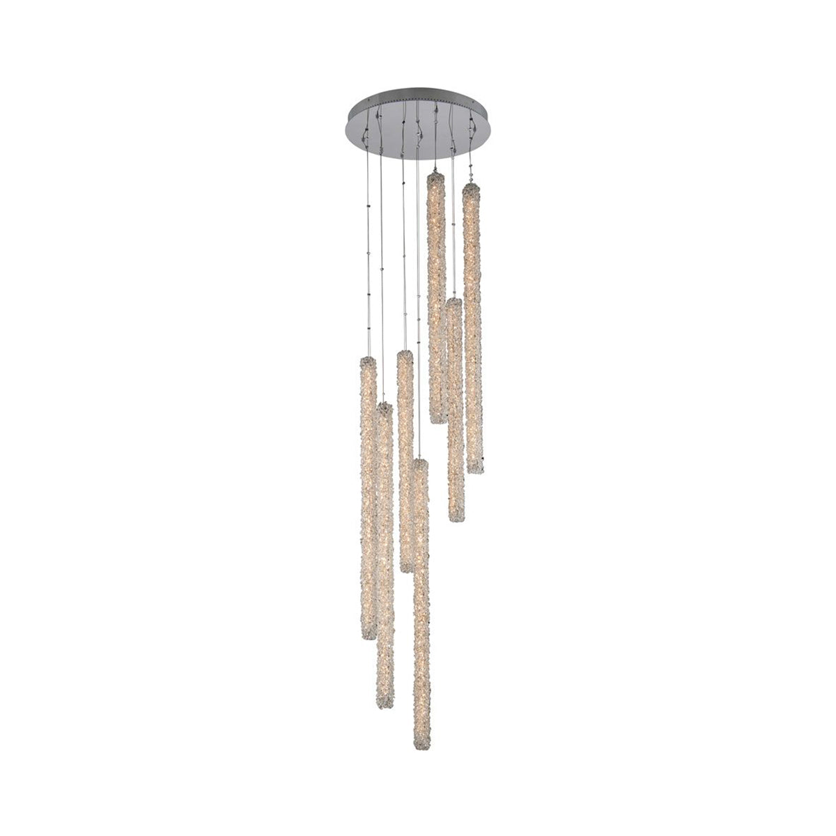 Lina LED Foyer Pendant Light (7-Light).