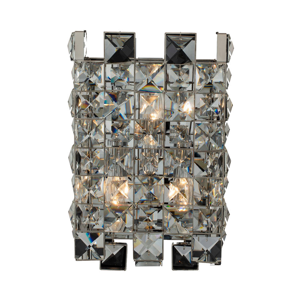 Piazze Wall Light in Polished Chrome.