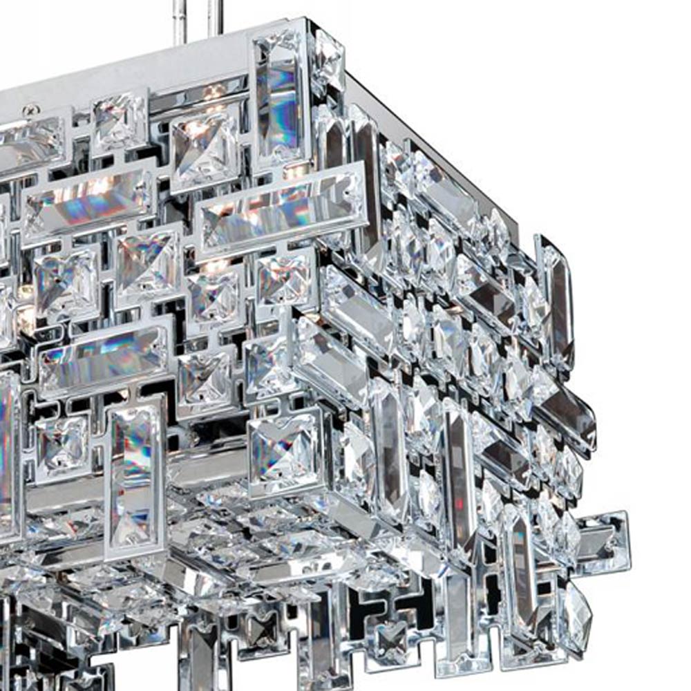 Vermeer Flush Mount Ceiling Light in Detail.