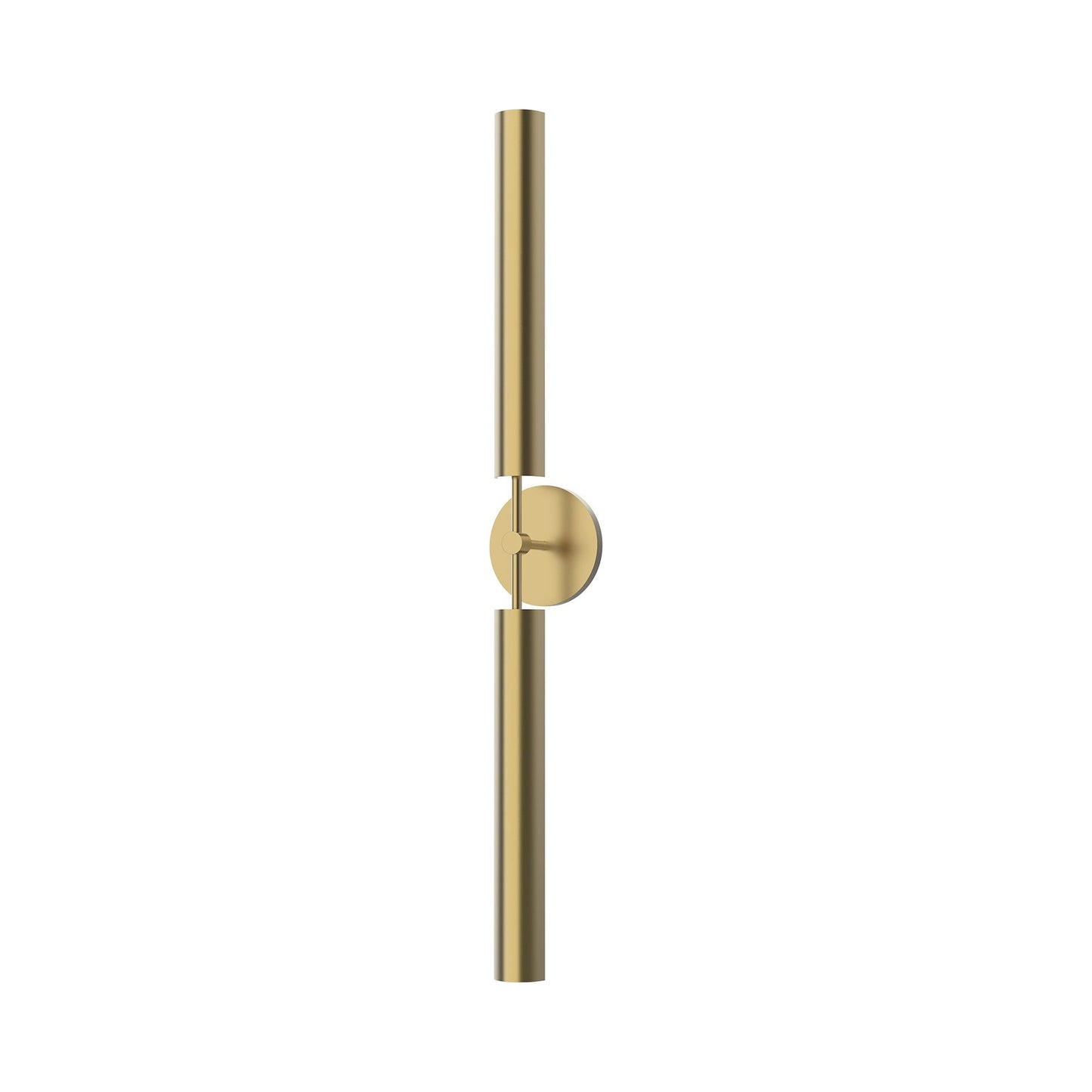 Astrid LED Bath Vanity Wall Light in Vintage Brass.