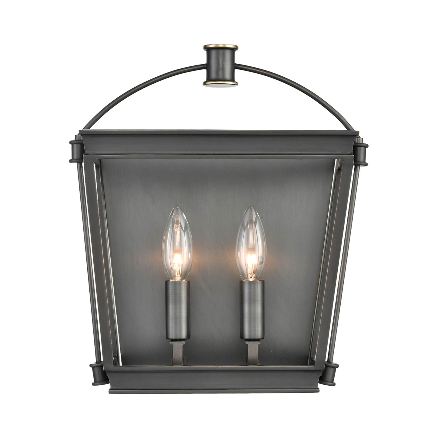 Manor Wall Light in Urban Bronze.