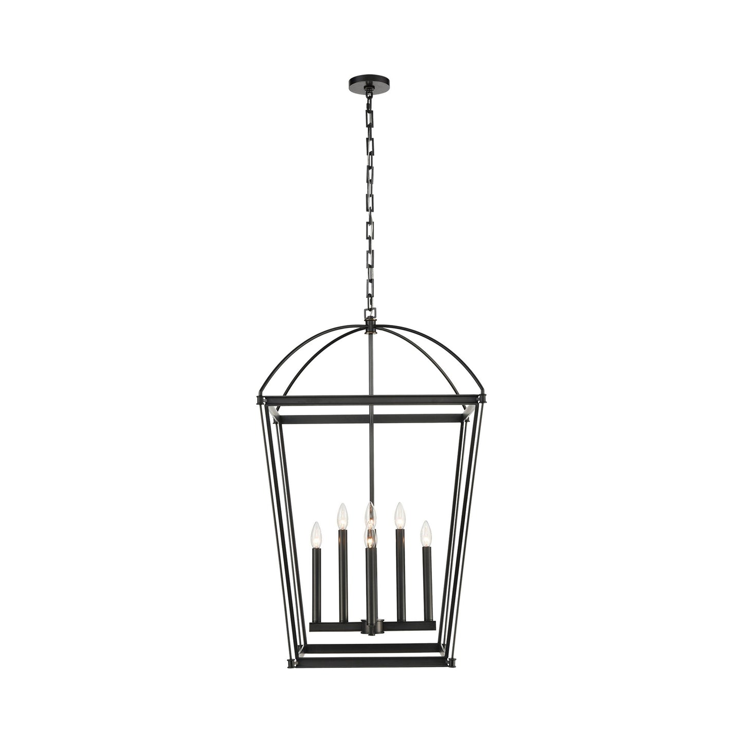 Manor Foyer Pendant Light in Large/Urban Bronze.