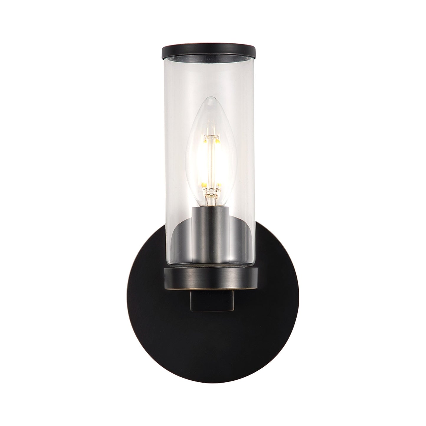 Revolve Bath Wall Light in Urban Bronze.